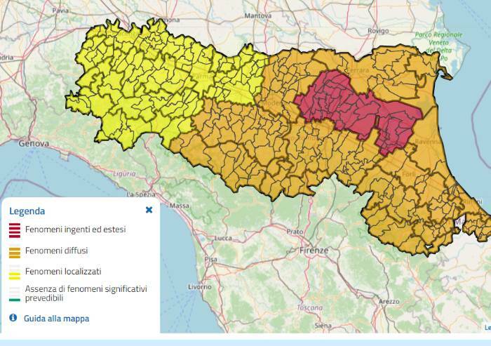 fiume reno sulla mappa del mondo