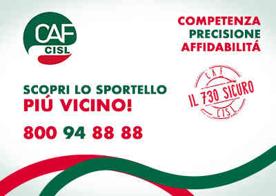 Spazio ADV dedicata a CISL Emilia Centrale
